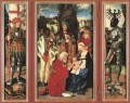 Adoración de los Magos pintor renacentista Hans Baldung